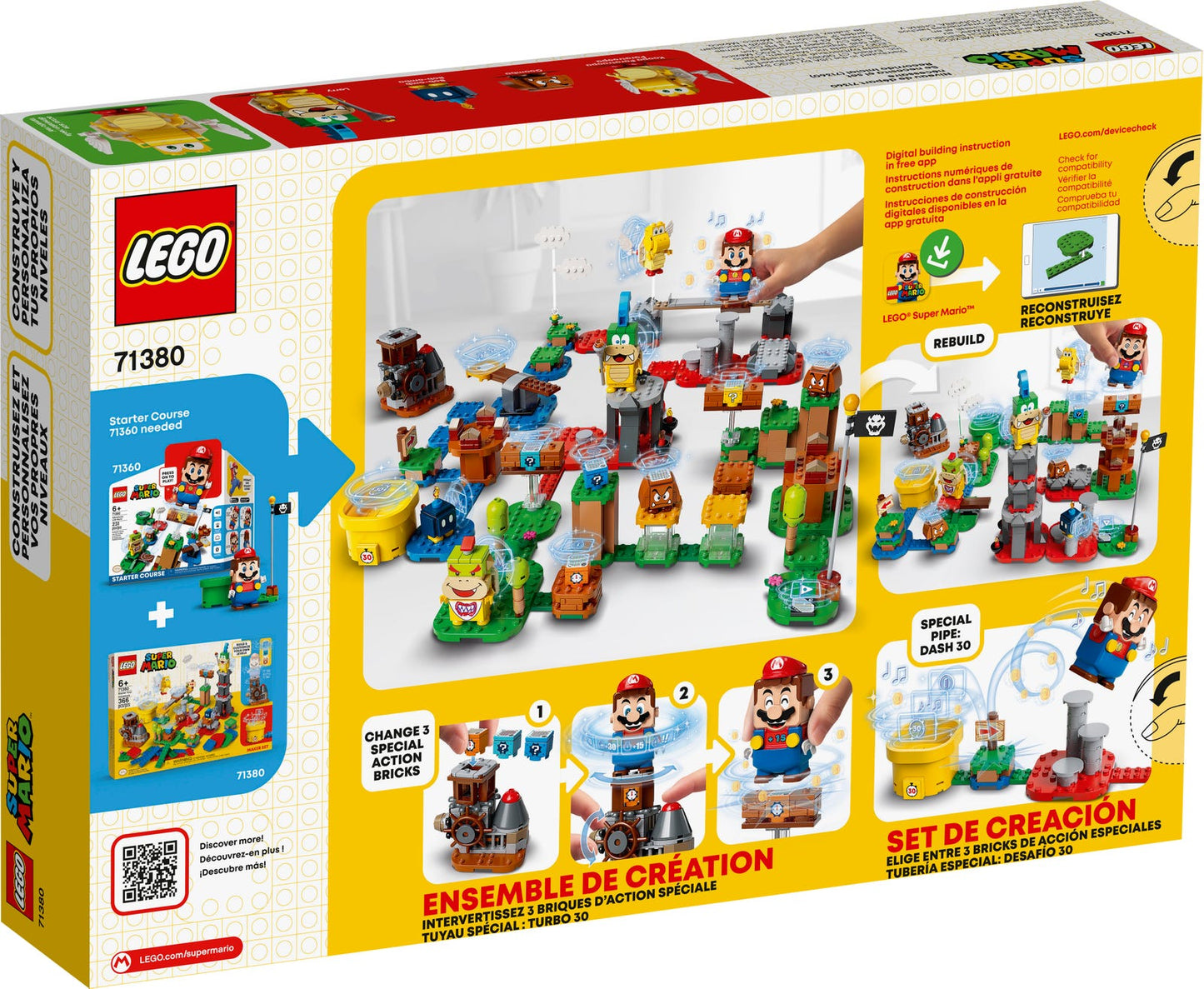 LEGO Super Mario Master Your Adventure Maker Set 71380