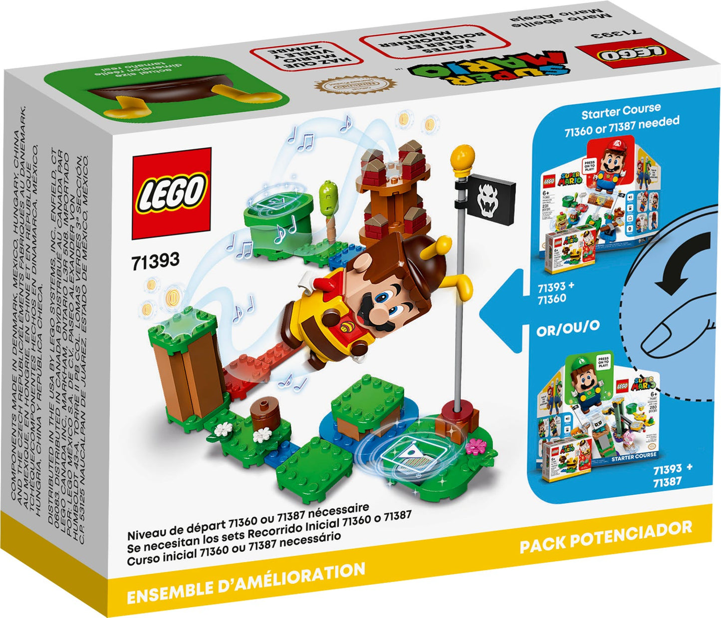 Lego Super Mario Bee Mario Power-Up Pack 71393