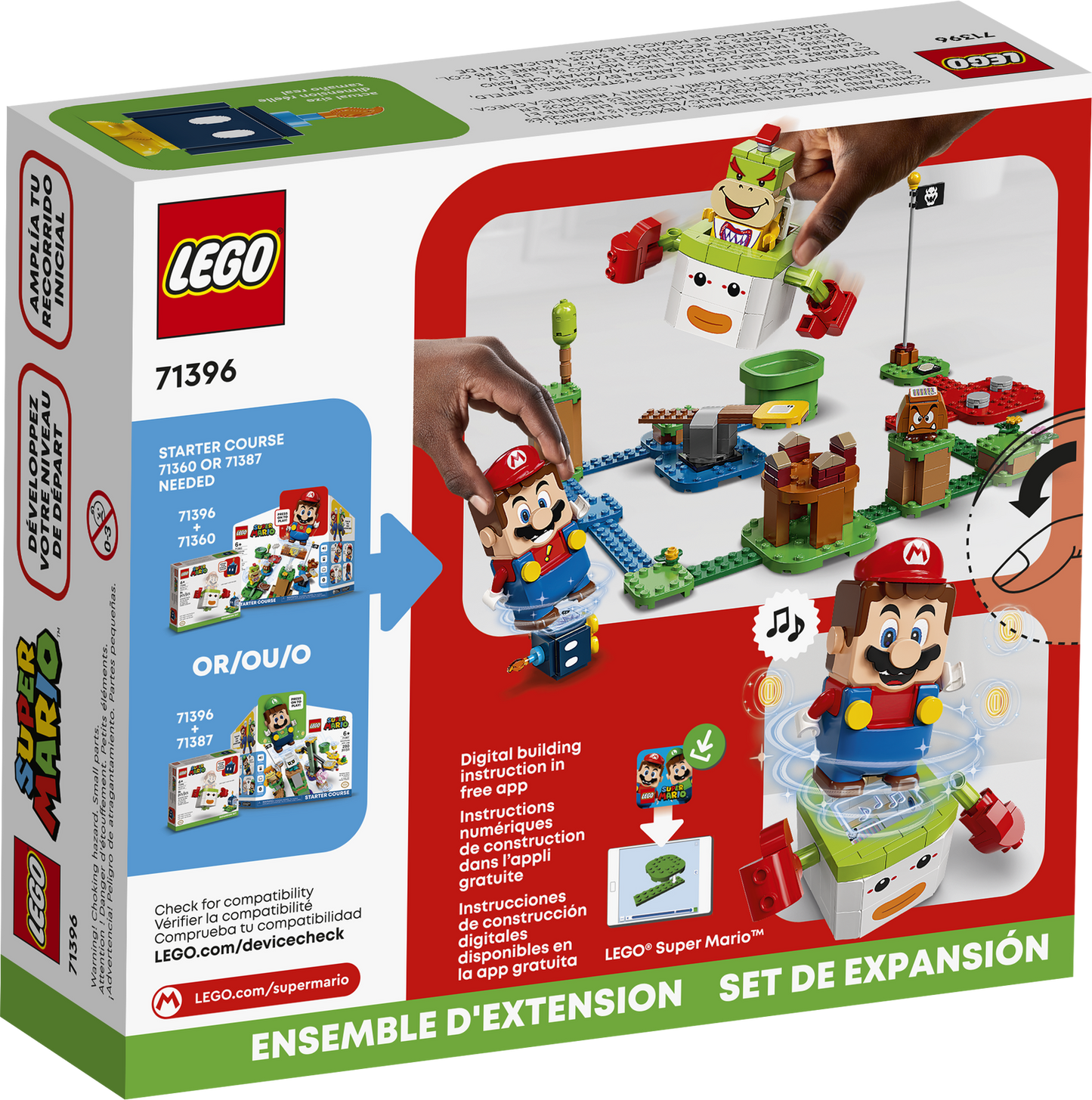 Bowser Jr.'s Clown Car Expansion Set 71396