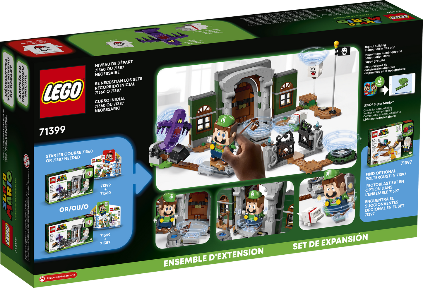 LEGO Super Mario Luigi's Mansion Entryway Expansion Set