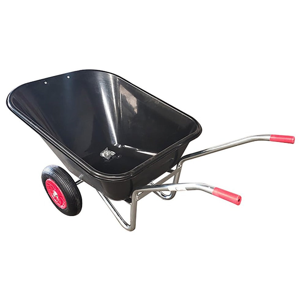 Perry Deluxe Eco-Barrow Two Wheel Large Wheelbarrow