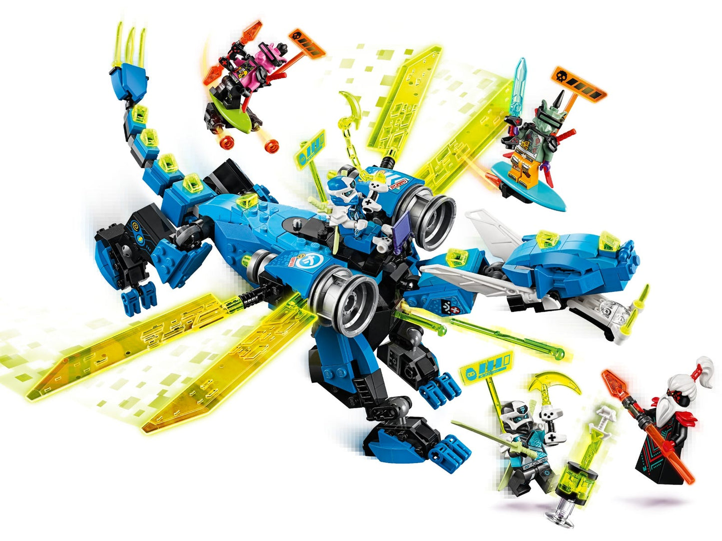 Lego Ninjago Jay's Cyber Dragon 71711