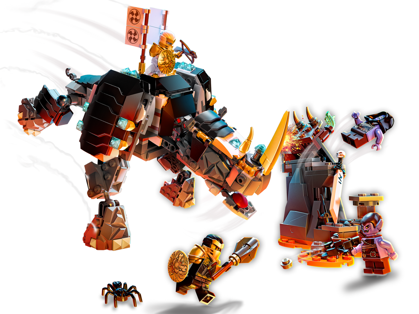 Lego Ninjago Zane's Mino Creature 71719