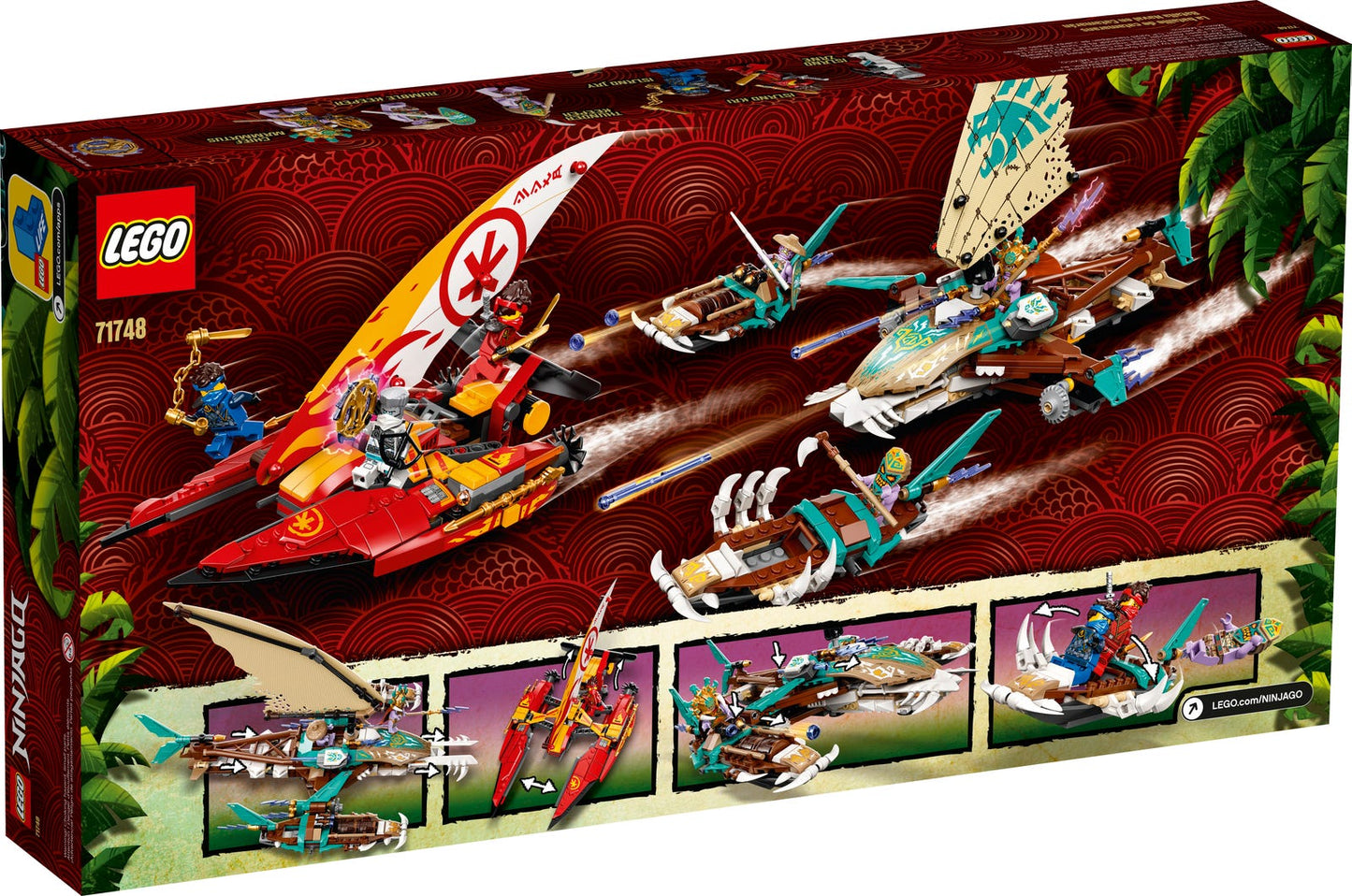 Lego Ninjago Catamaran Sea Battle 71748