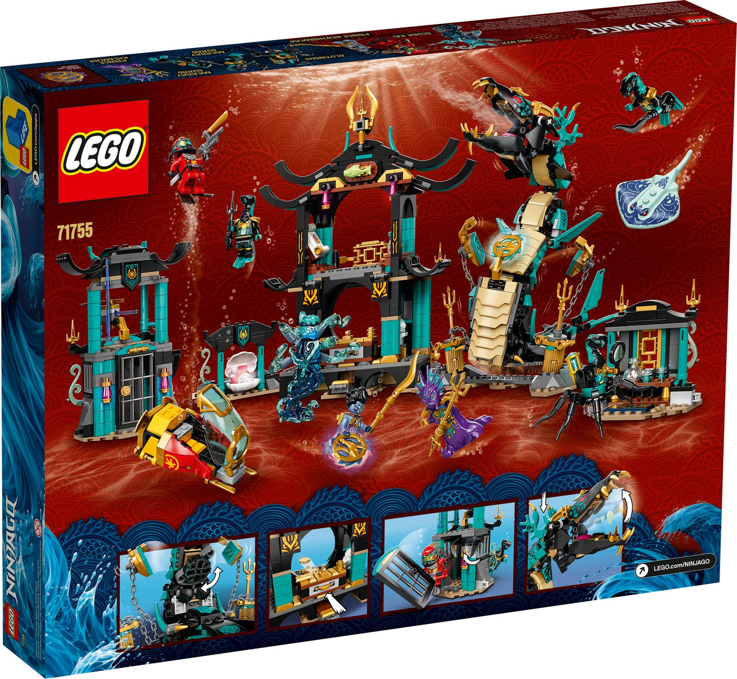 Lego Ninjago Temple of the Endless Sea 71755