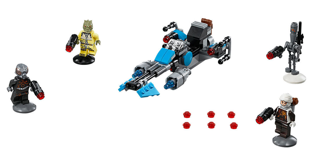 Lego Star Wars Bounty Hunter Speeder Bike Battle Pack 75167