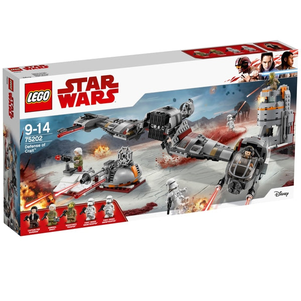 Lego Star Wars The Last Jedi Defense of Crait 75202