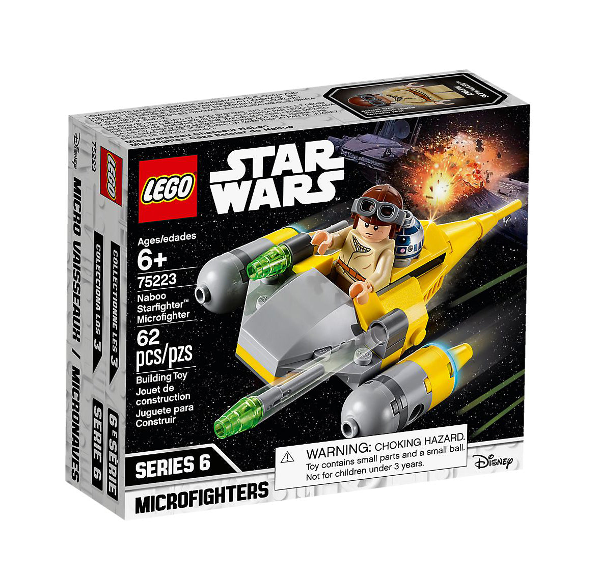 Lego Star Wars Naboo Starfighter Microfighter 75223