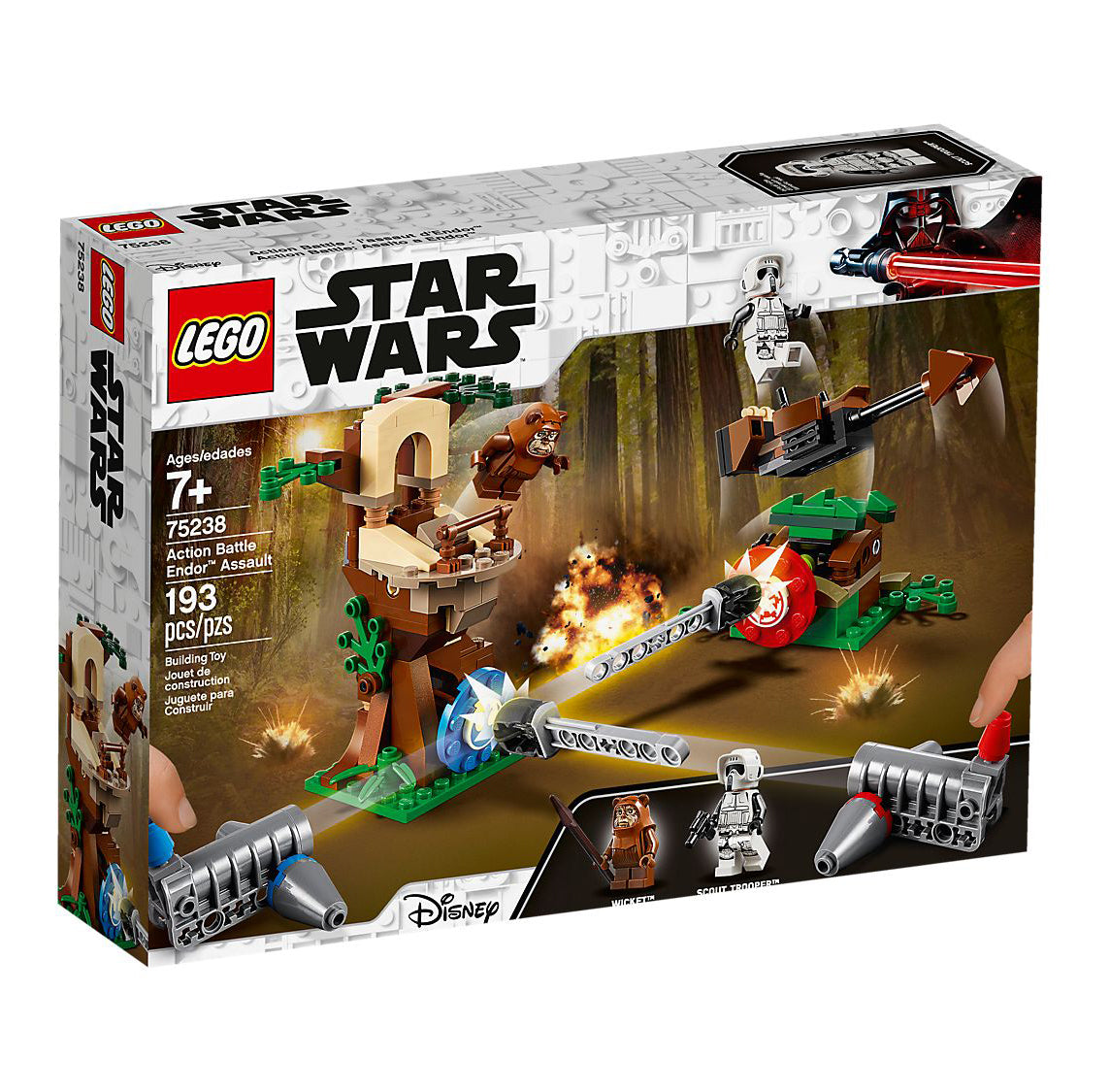 Lego Star Wars Action Battle Endor Assault 75238