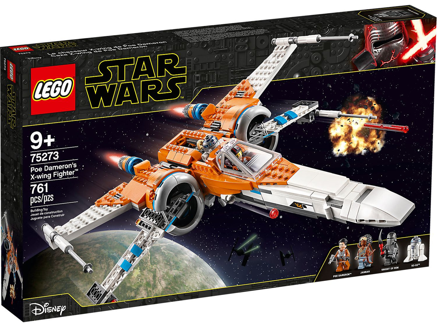 Lego Star Wars Poe Dameron's X-Wing Fighter 75273