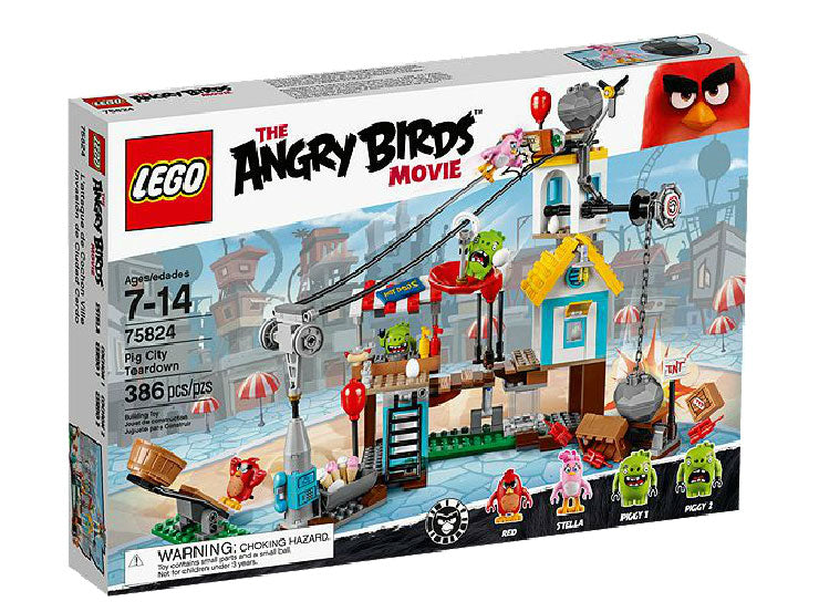 LEGO Angry Birds Pig City Teardown 75824