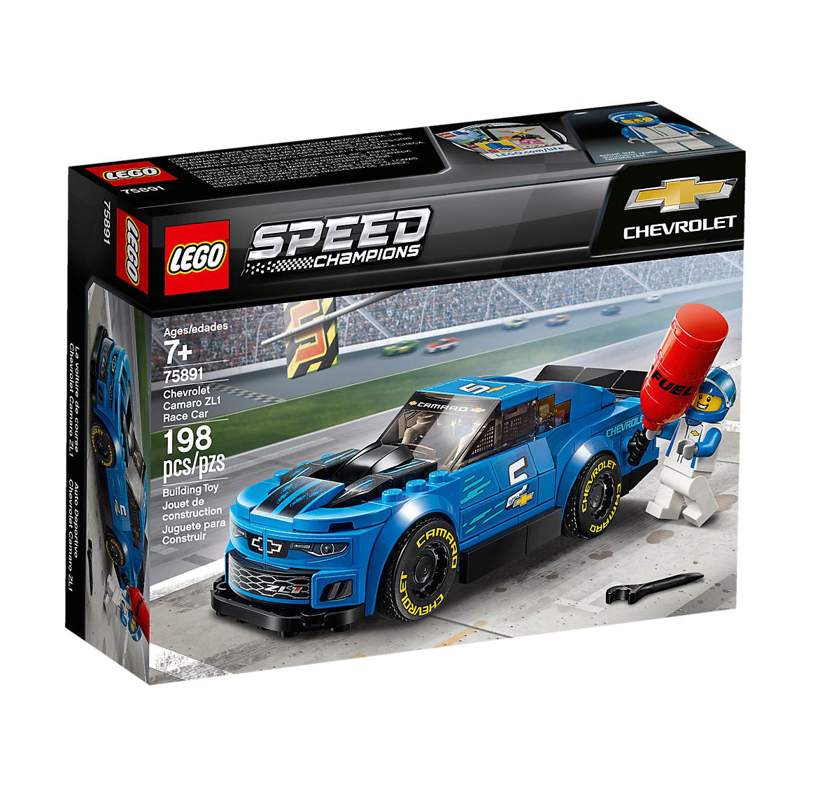 Lego Speed Champions Chevrolet Camaro ZL1 Race Car 75891