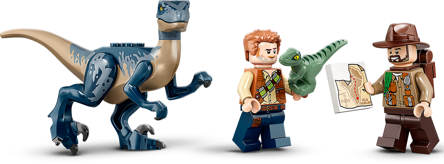 Lego Jurassic World Velociraptor Biplane Rescue Mission 75942