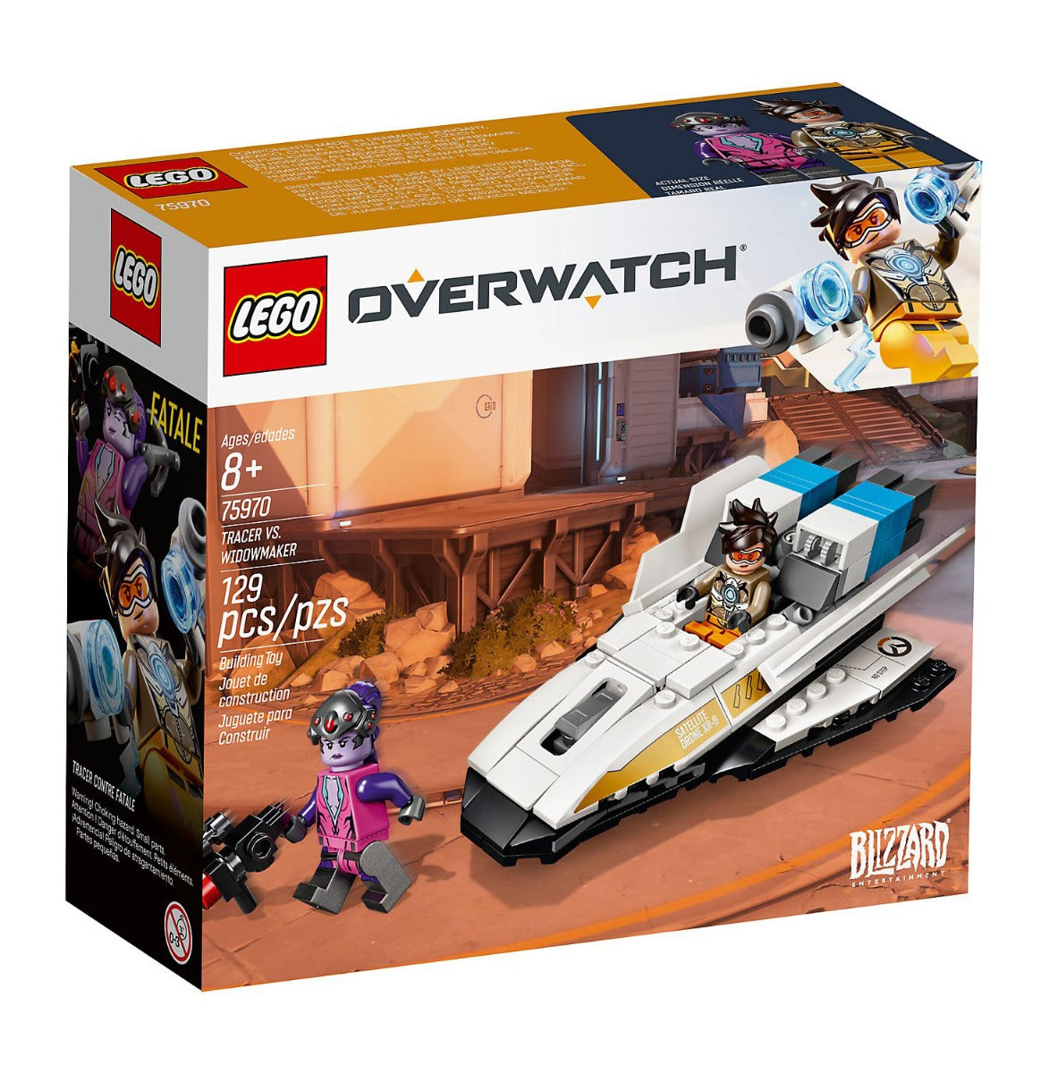 LEGO Overwatch Tracer vs Widowmaker 75970
