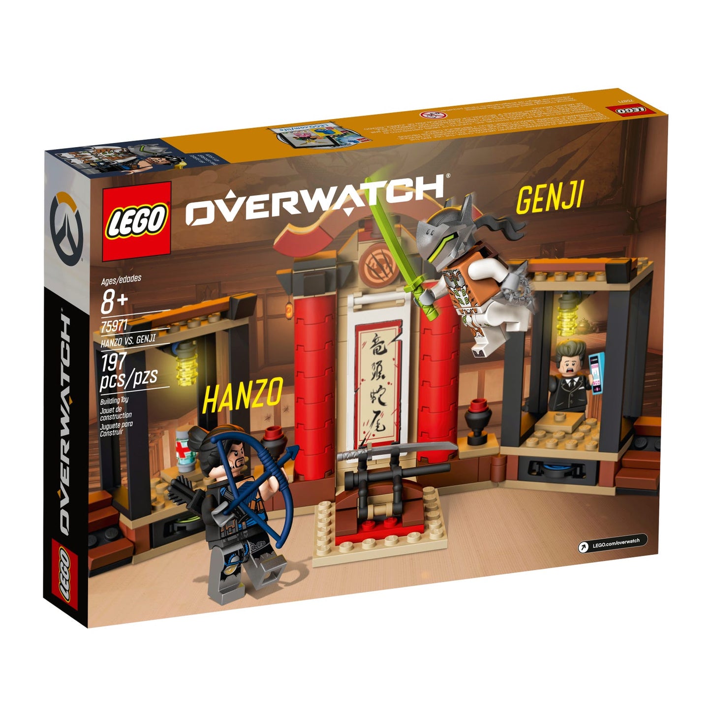 Lego Overwatch Hanzo vs Genji 75971
