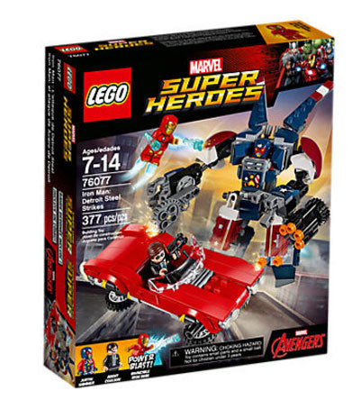 Lego Marvel Super Heroes Iron Man Detroit Steel Strikes 76077