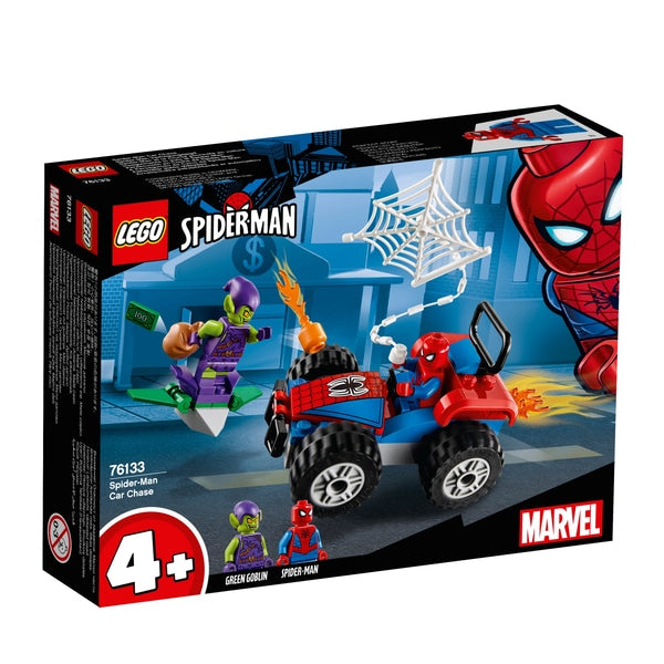 Lego Marvel Super Heroes Spider-Man Car Chase 76133
