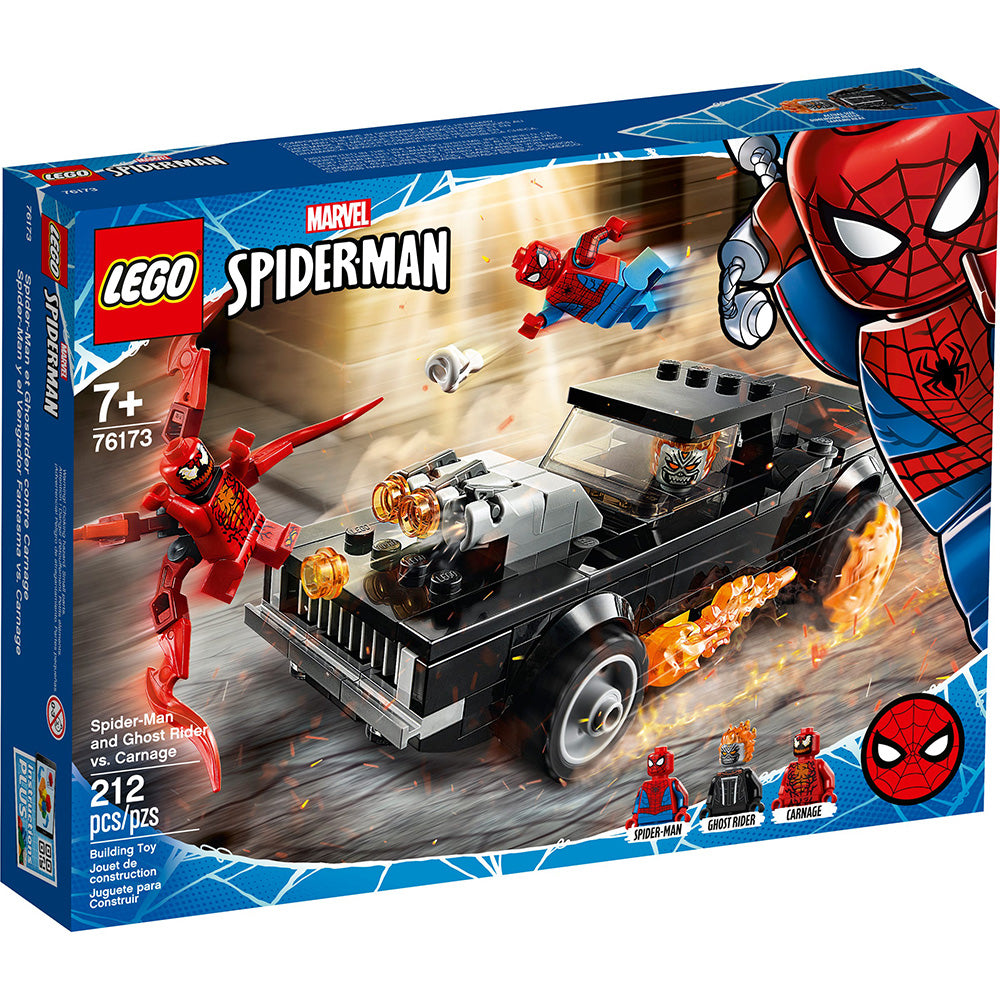 LEGO Marvel Spider-Man Ghost Rider vs Carnage 76173