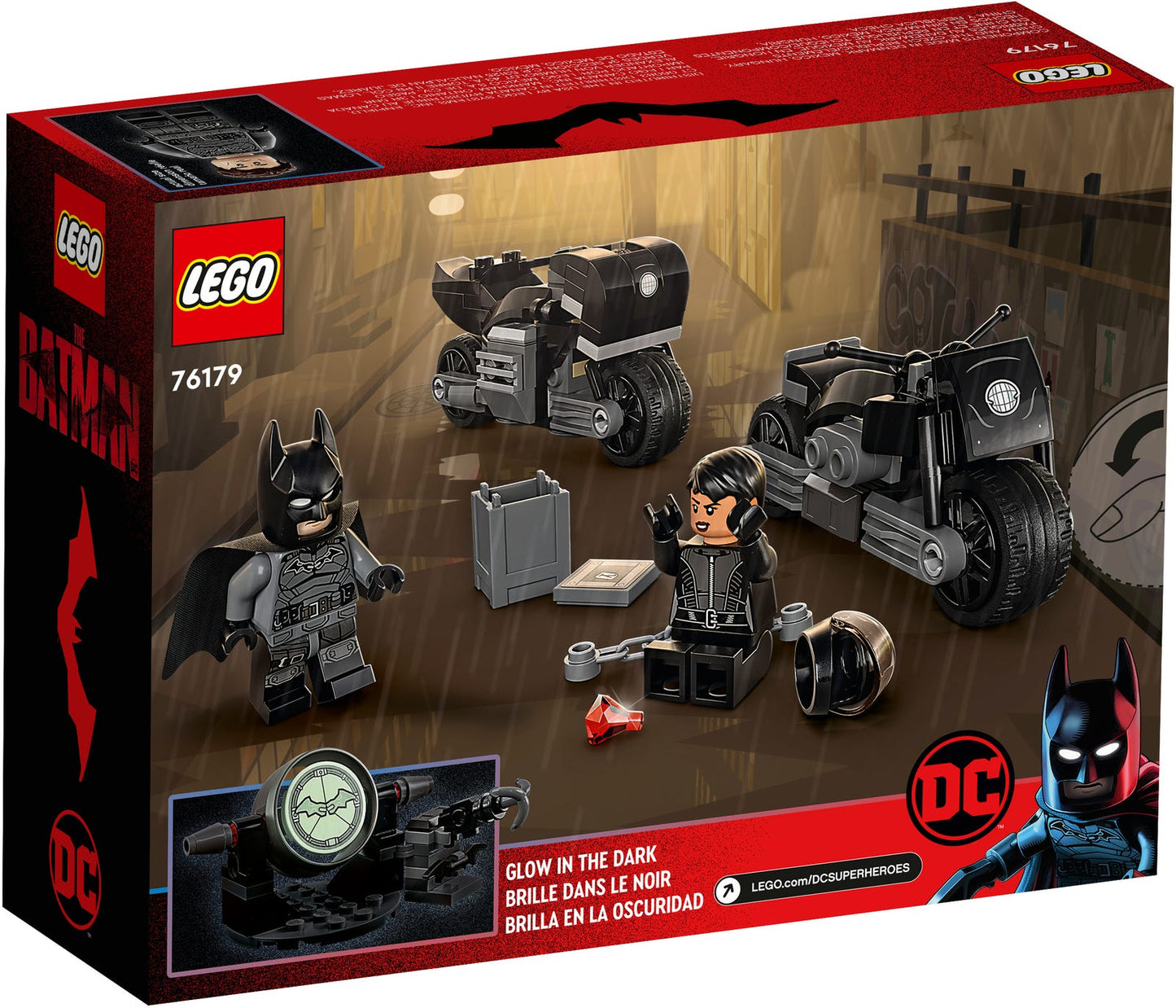 LEGO Batman & Selina Kyle Motorcycle Pursuit