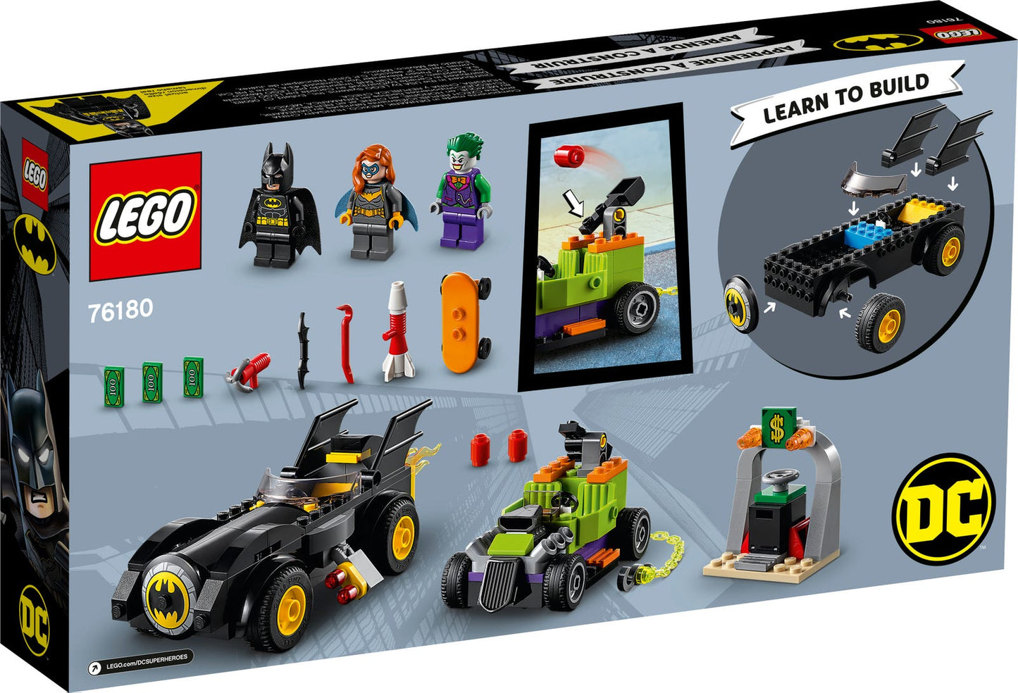 Lego Batman vs The Joker: Batmobile Chase 76180
