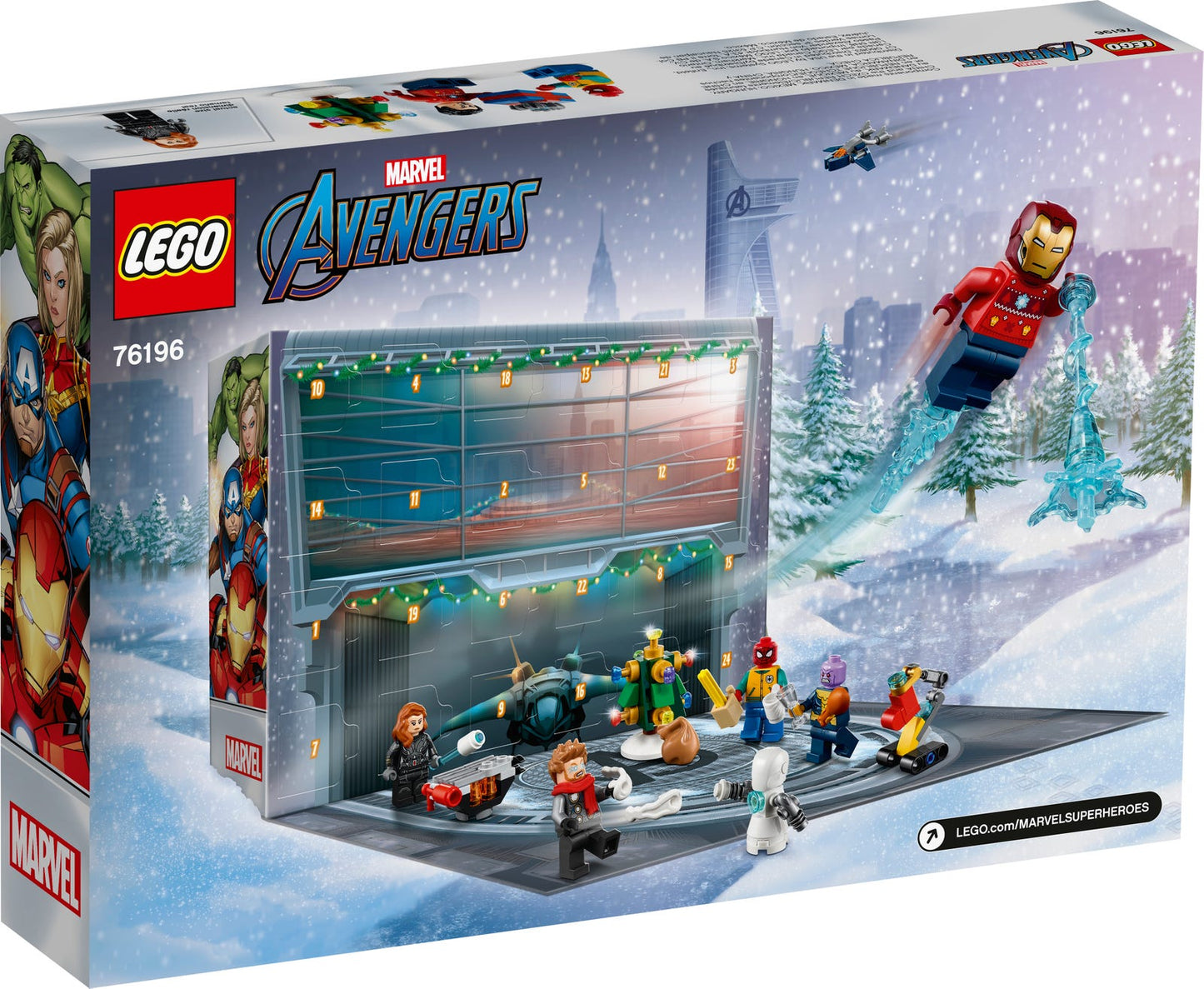 Lego Marvel The Avengers Advent Calendar 2021