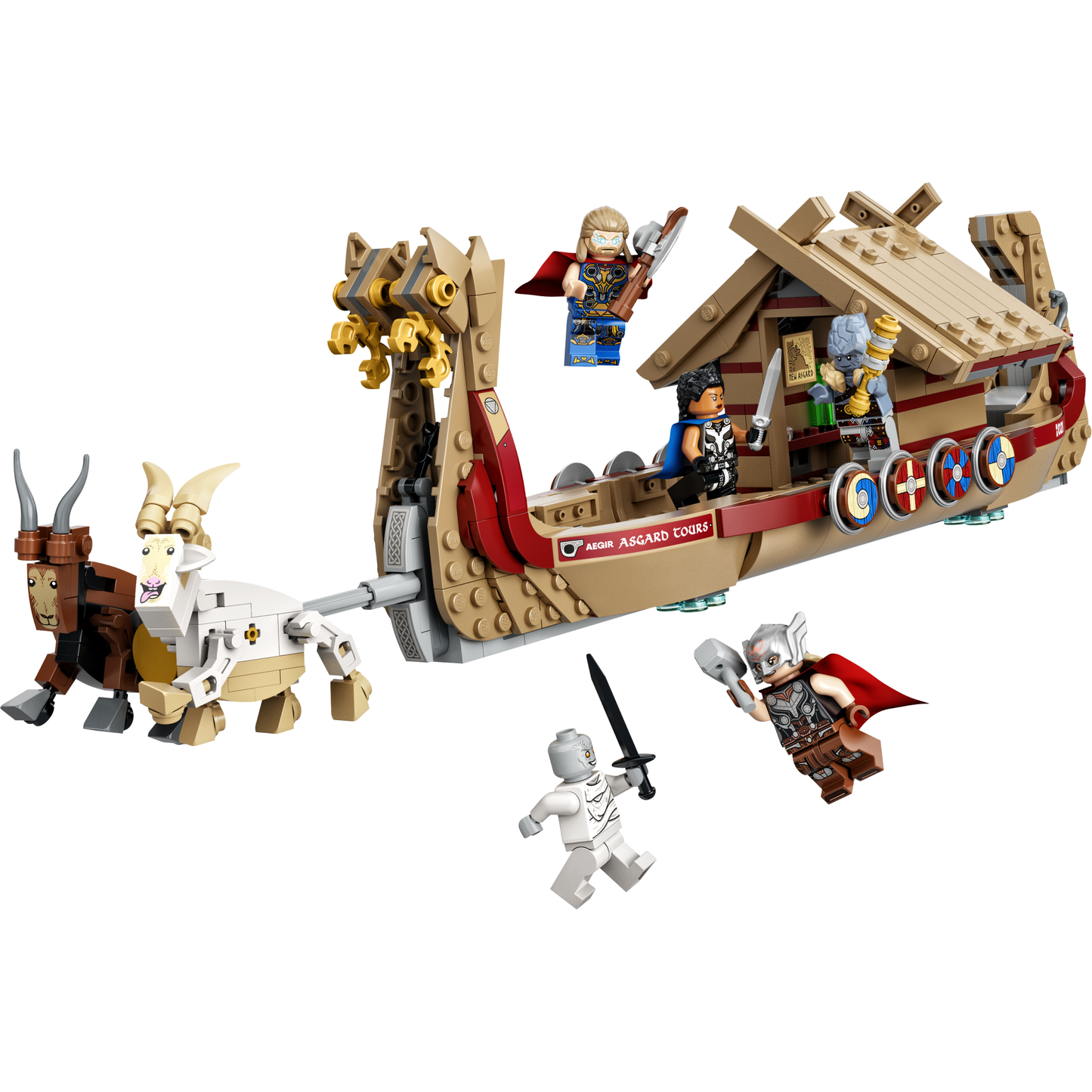 Lego Marvel Thor Love & Thunder The Goat Boat 76208
