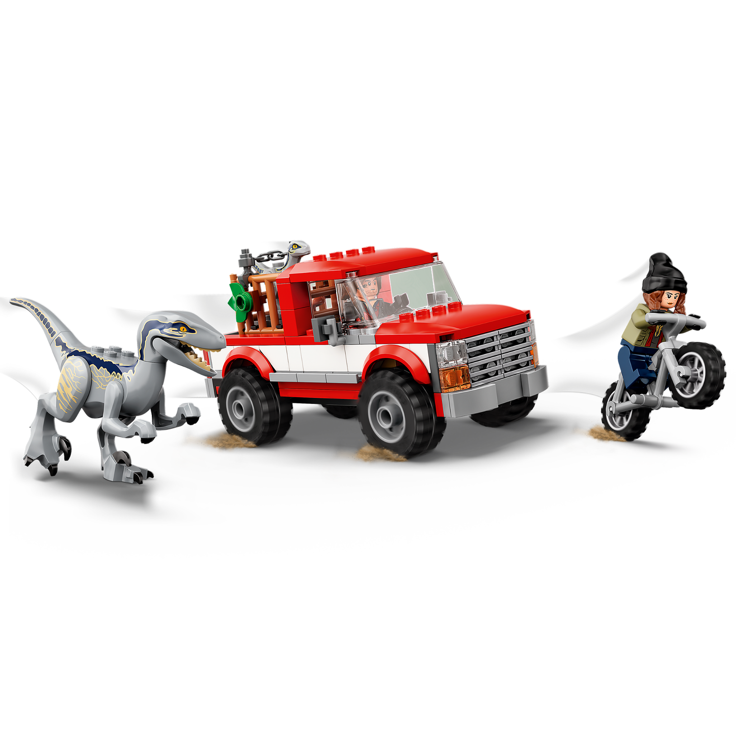 Lego Jurassic World Dominion Blue & Beta Velociraptor Capture