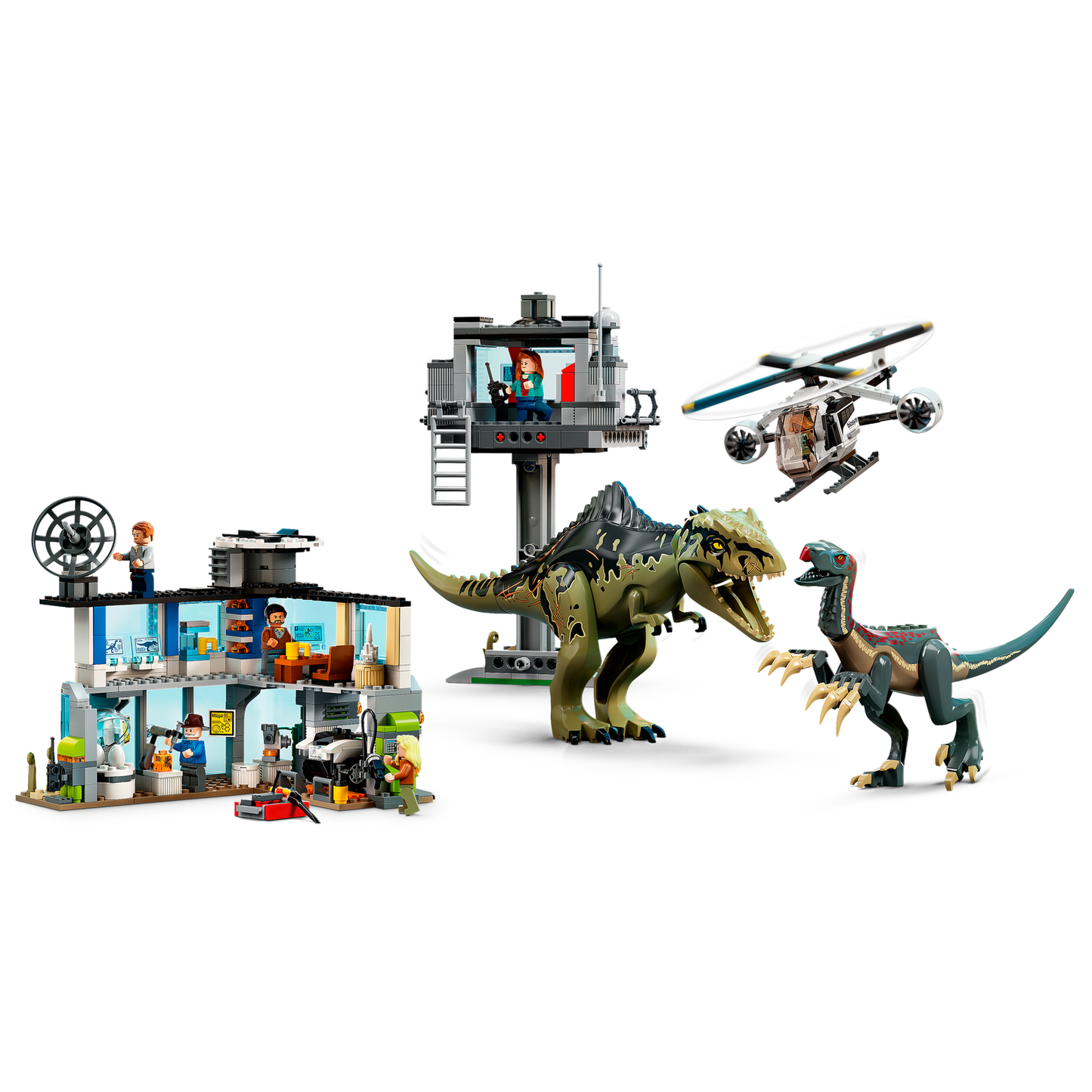 Lego Jurassic World Dominion Giganotosaurus & Therizinosaurus Attack