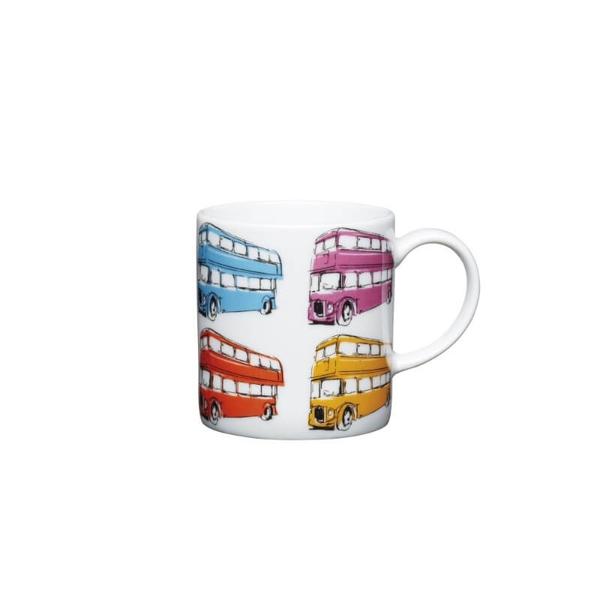 KitchenCraft Espresso Mug London Bus 80ml