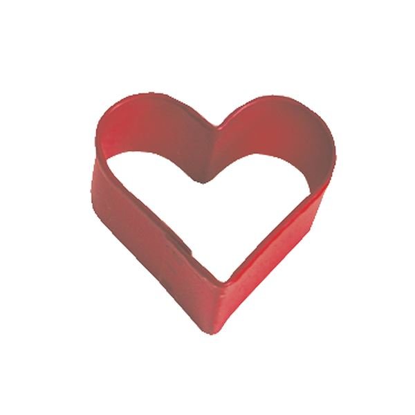 Eddingtons Mini Cutter Red Heart 5cm