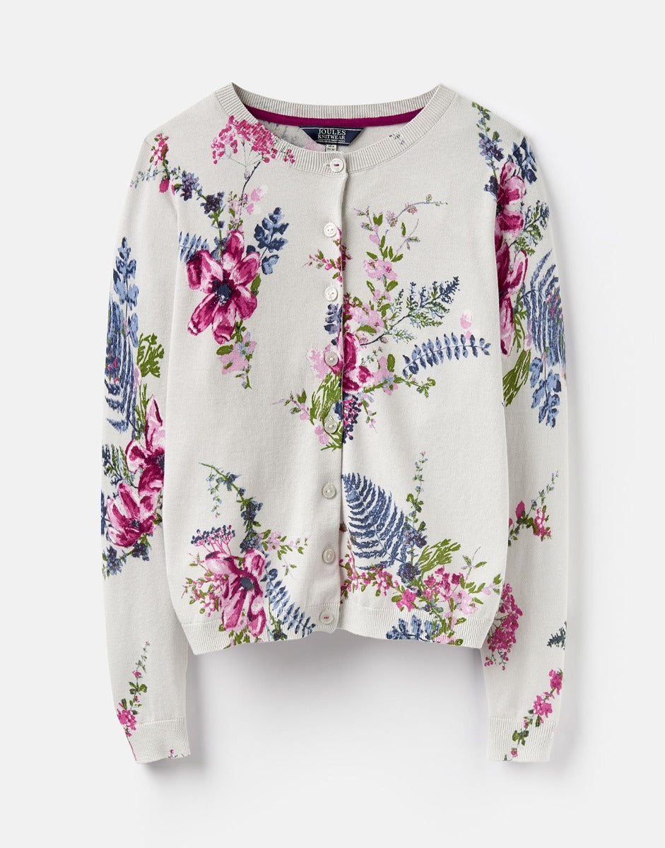 Joules Skye Printed Cardigan