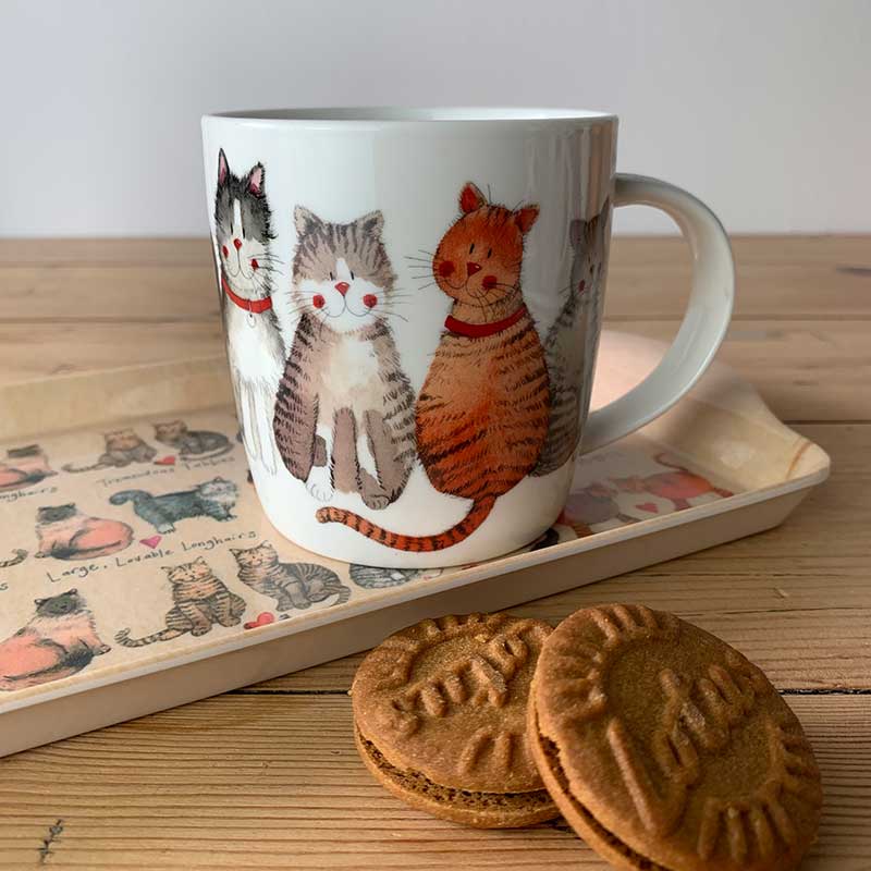 Alex Clark Marvellous Moggies Mug