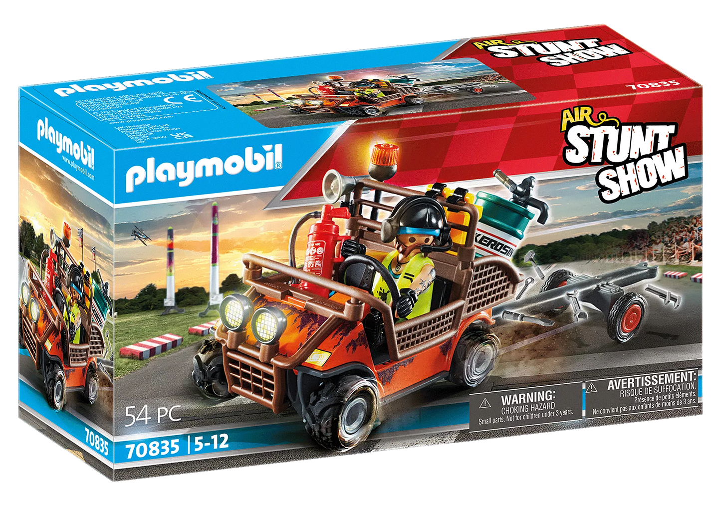 Playmobil Air Stunt Show Mobile Repair Service 70835
