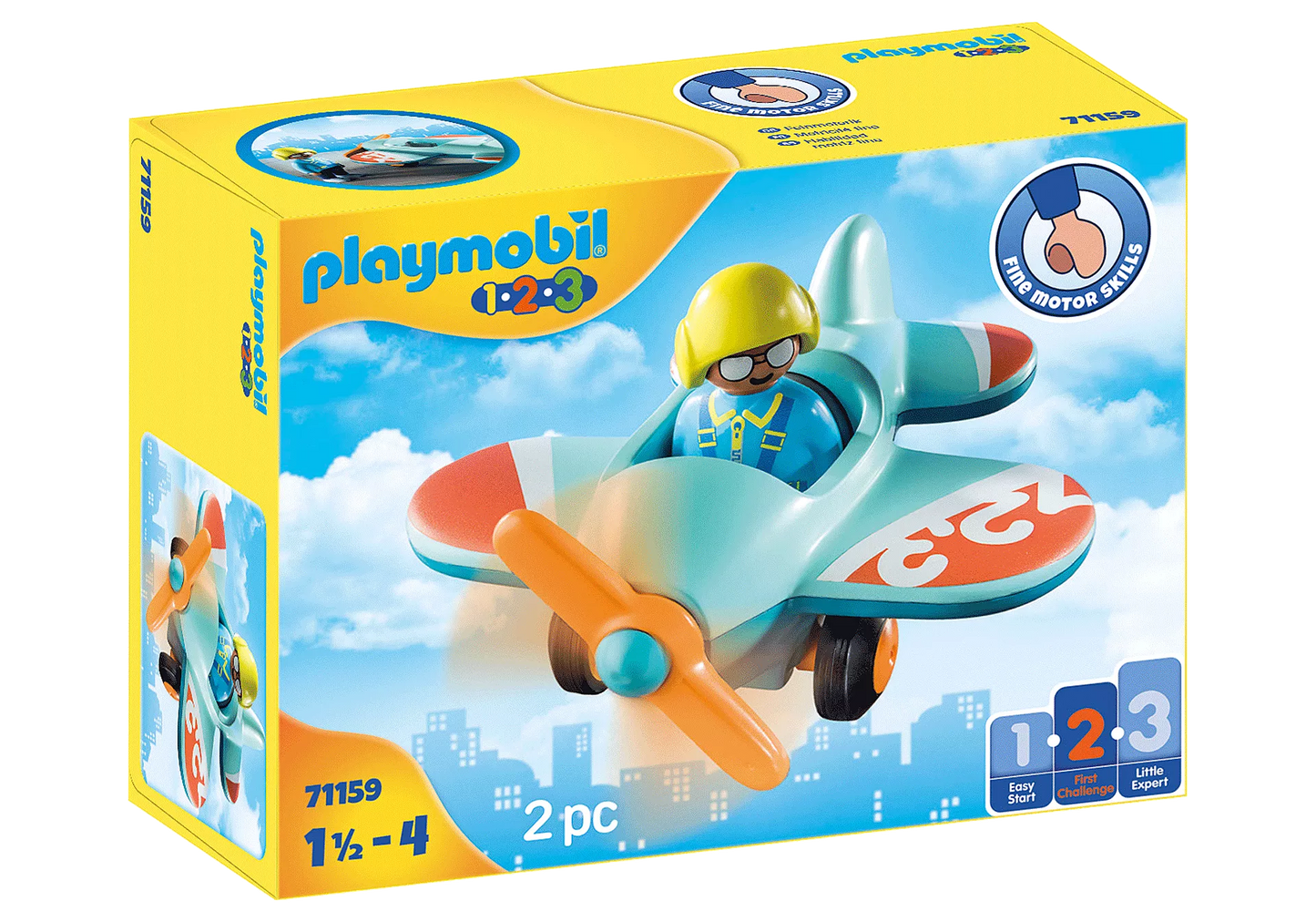 Playmobil 1.2.3 Airplane 71159