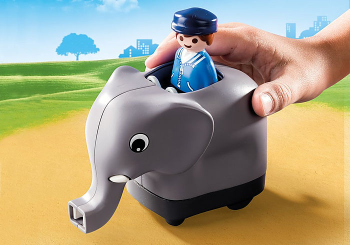 Playmobil 1.2.3 Animal Train