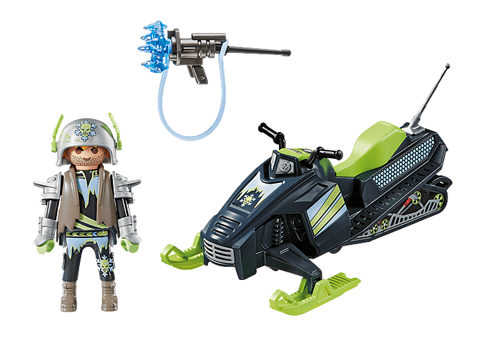 Playmobil Top Agents V Arctic Rebels Ice Scooter