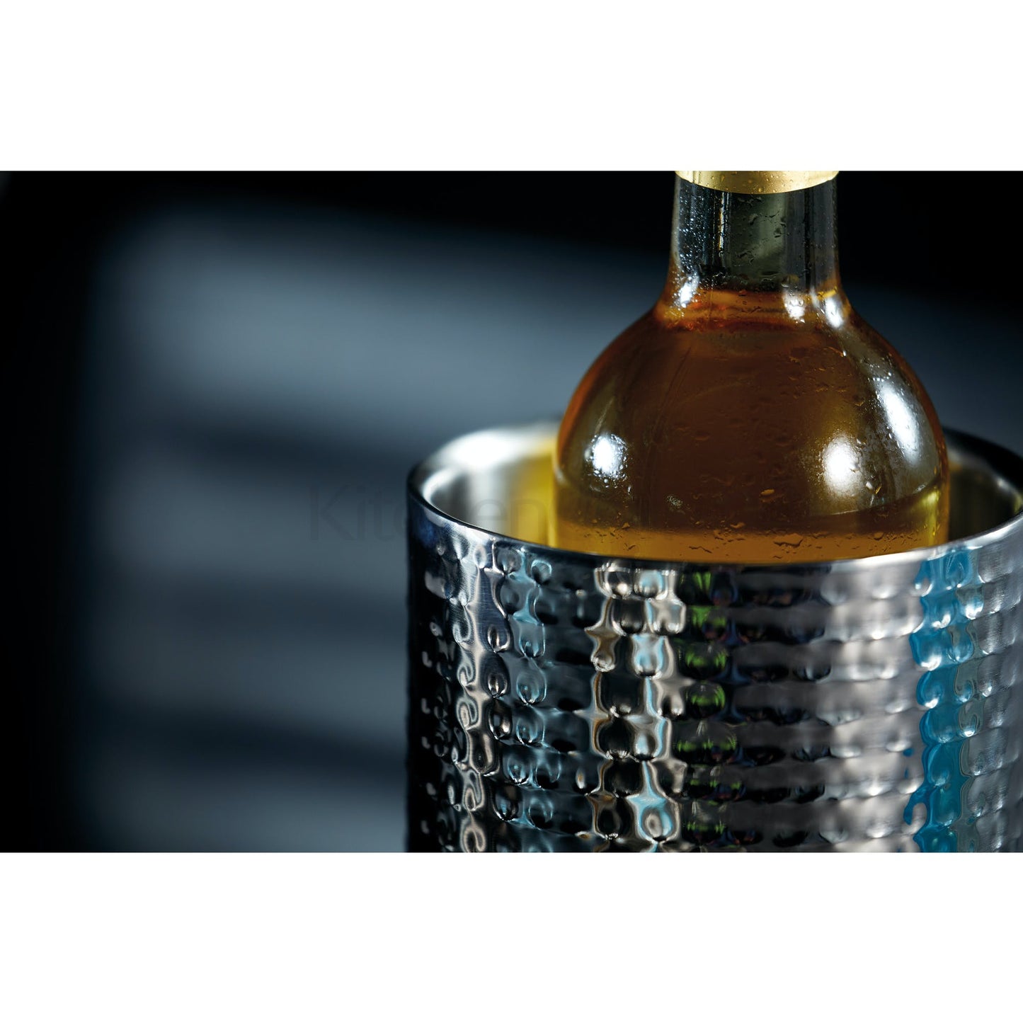 BarCraft Stainless Steel Hammered Wine Cooler