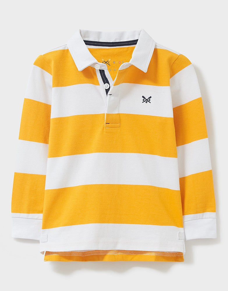 Crew Clothing Yarn Dyed Stripe Rugby Shirt