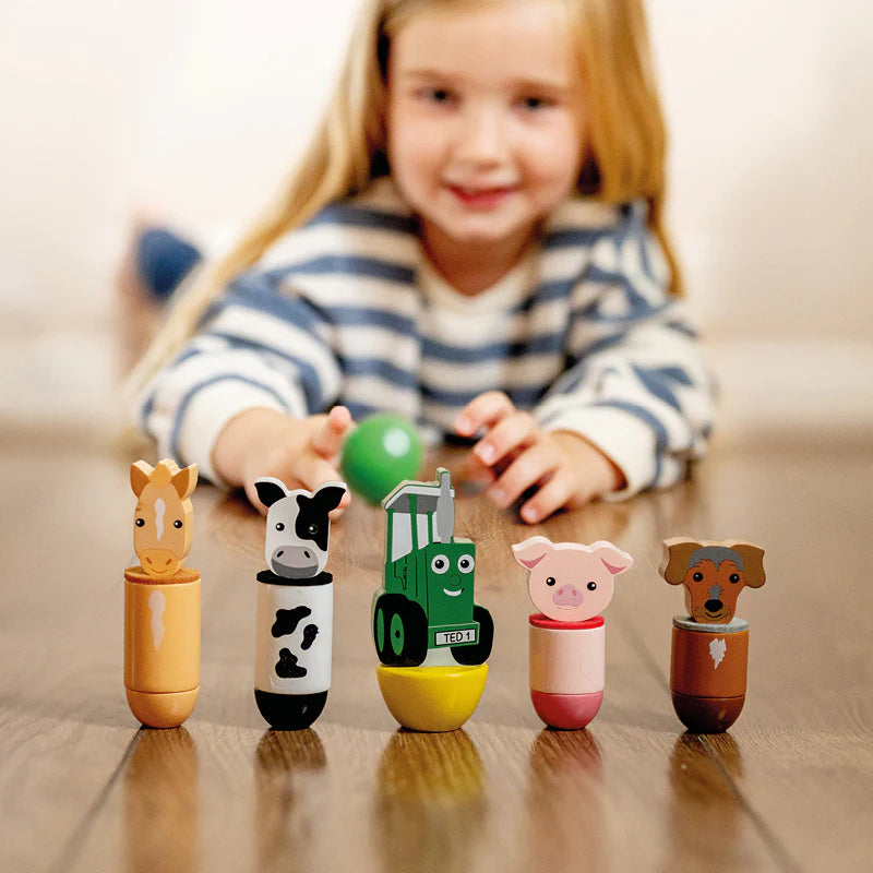 Tractor ted online wooden toy