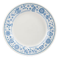 Queens Penzance Border Dinner Plate
