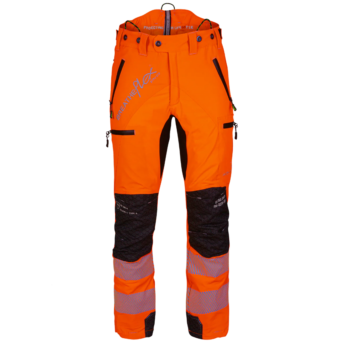 Arbortec Breatheflex Pro ATHV4060 Hi Vis Chainsaw Trousers Type A Class arbortec-breatheflex-pro-athv4060-hi-vis-chainsaw-trousers-type-a-class