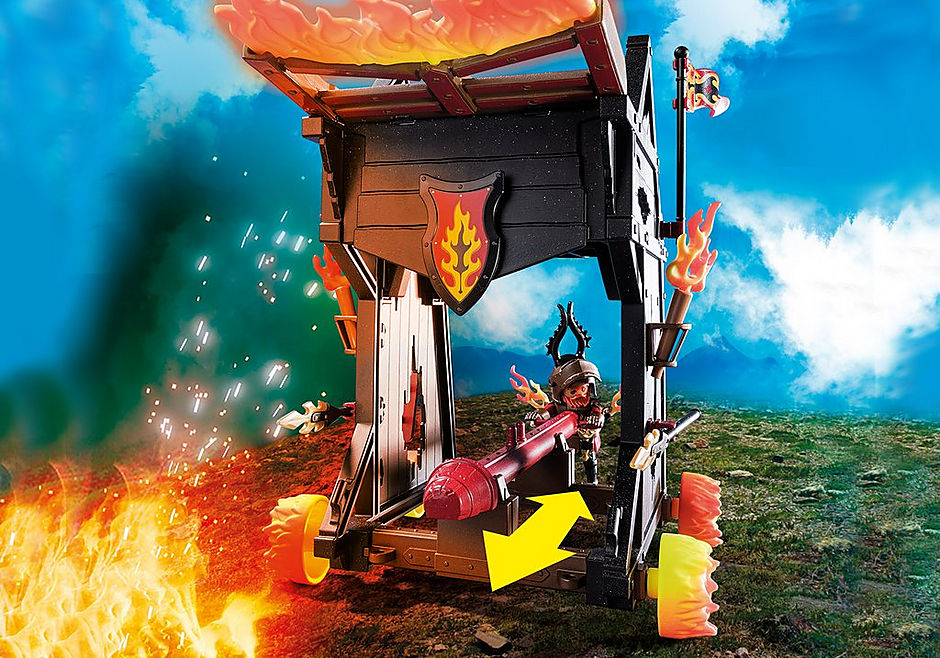 Playmobil Novelmore Burnham Raiders Fire Ram