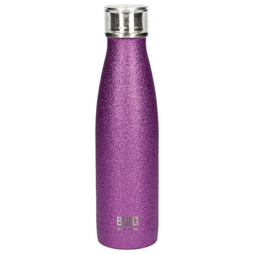 BUILT Double Walled Stainless Steel Water Bottle 500ml