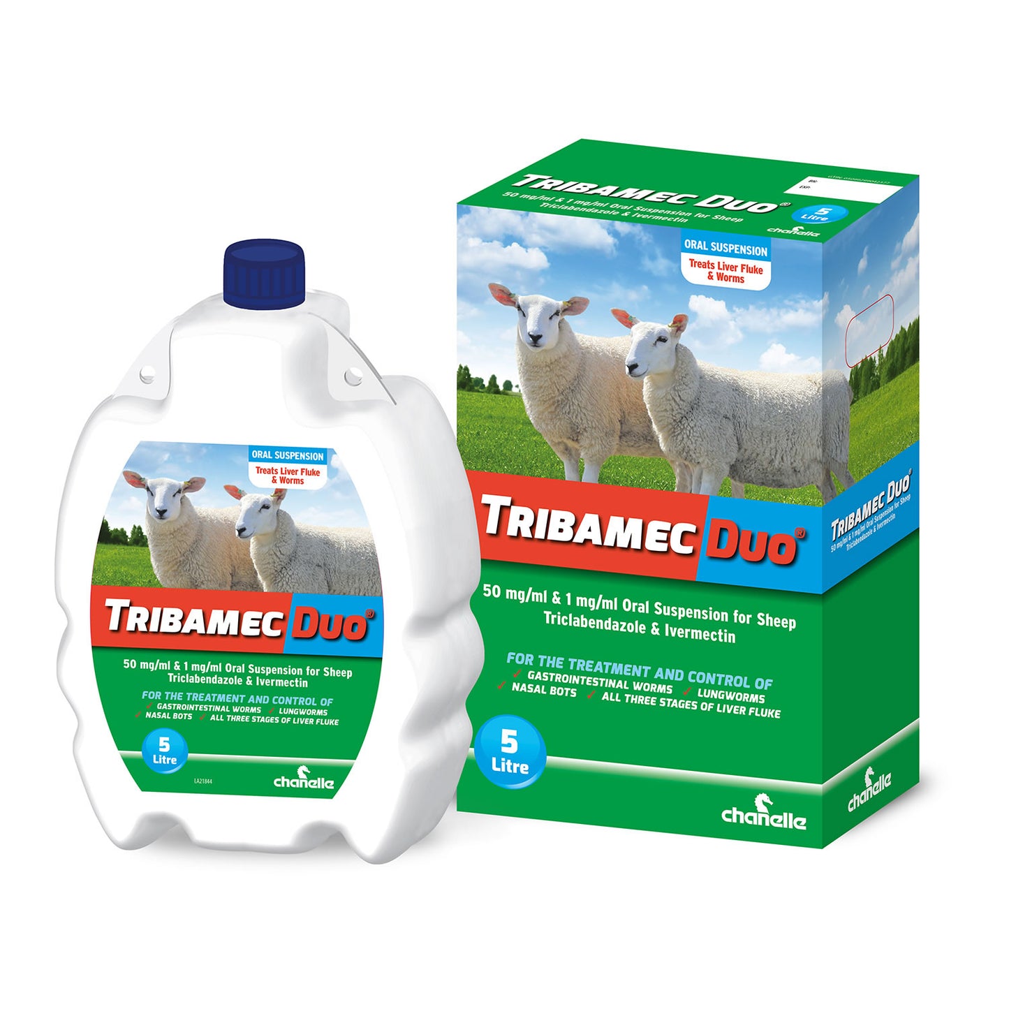 Tribamec Duo 50 mg/ml & 1 mg/ml Oral Suspension for Sheep