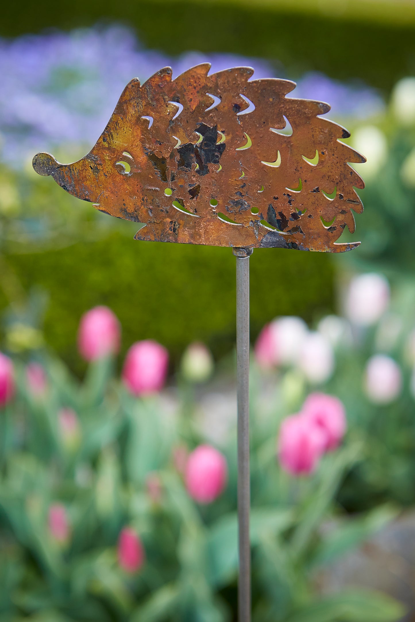 Tom Chambers Snuffle Hedgehog Plant Stake
