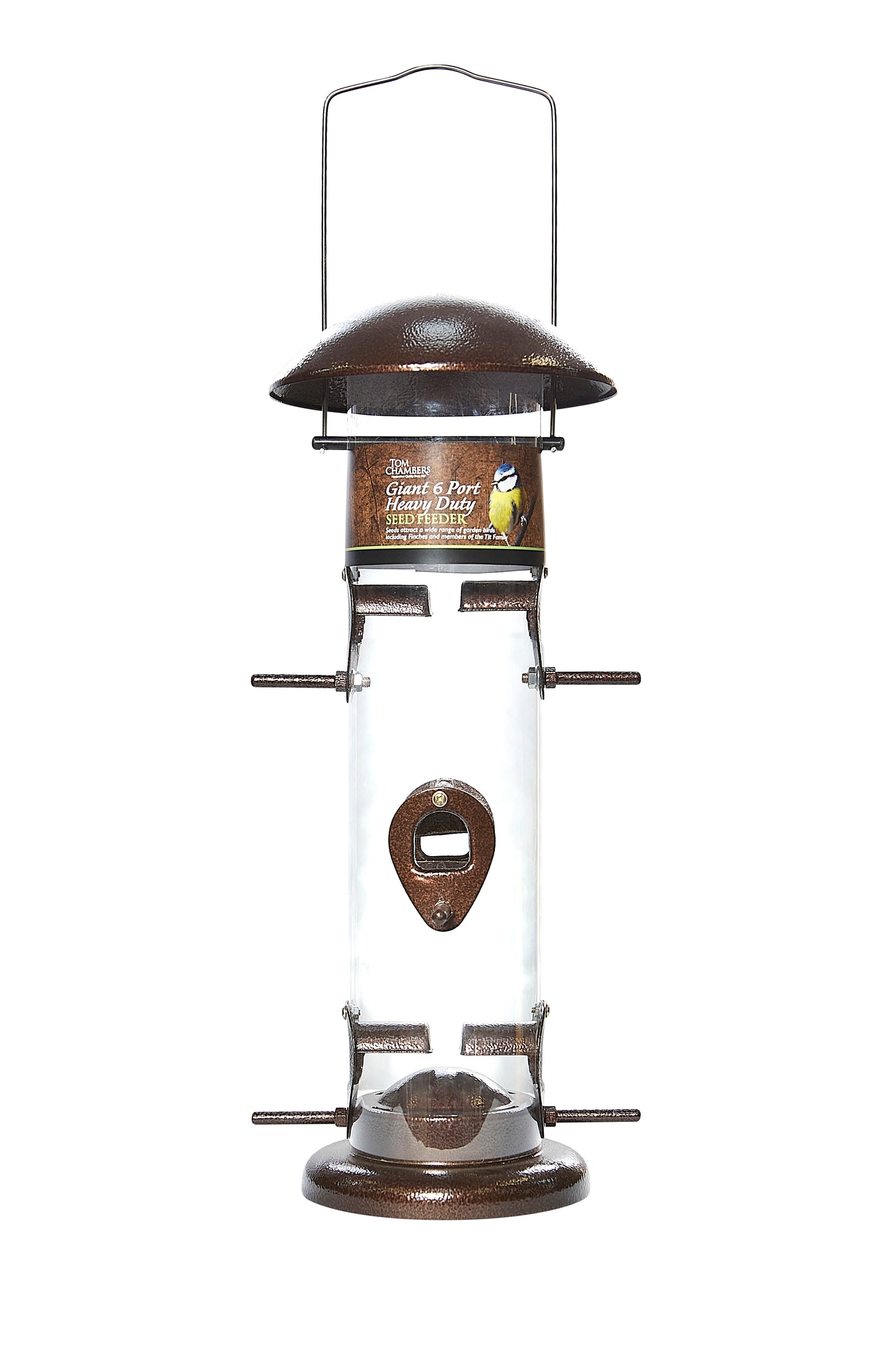 Tom Chambers Giant Heavy Duty Seed Feeder 6 Port