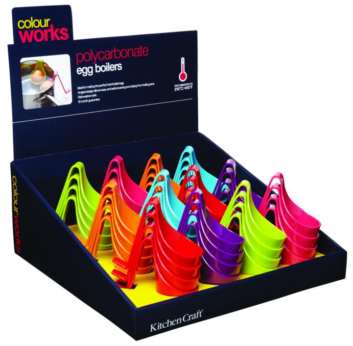 Kitchen Craft Polycarbonate Egg Boiler (assorted colours)