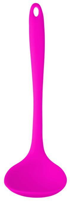 Kitchen Craft Flexible Silicone Mini Ladle - Pink