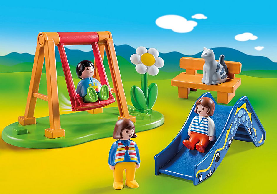 Playmobil 1.2.3 Children's Playground