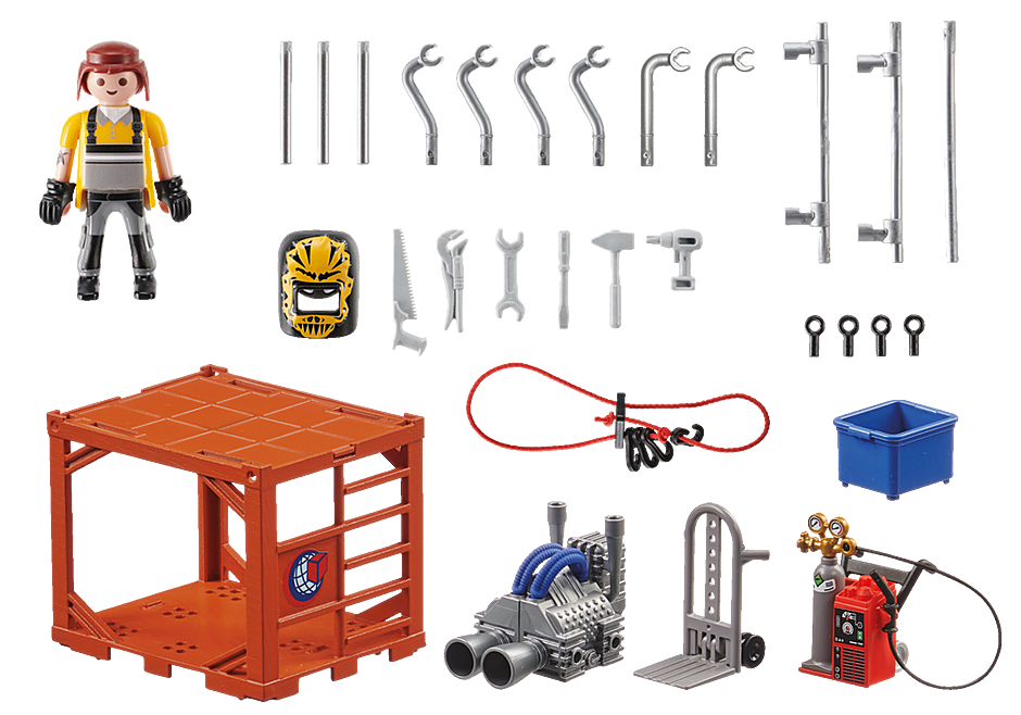 Playmobil City Action Cargo Container Manufacturer